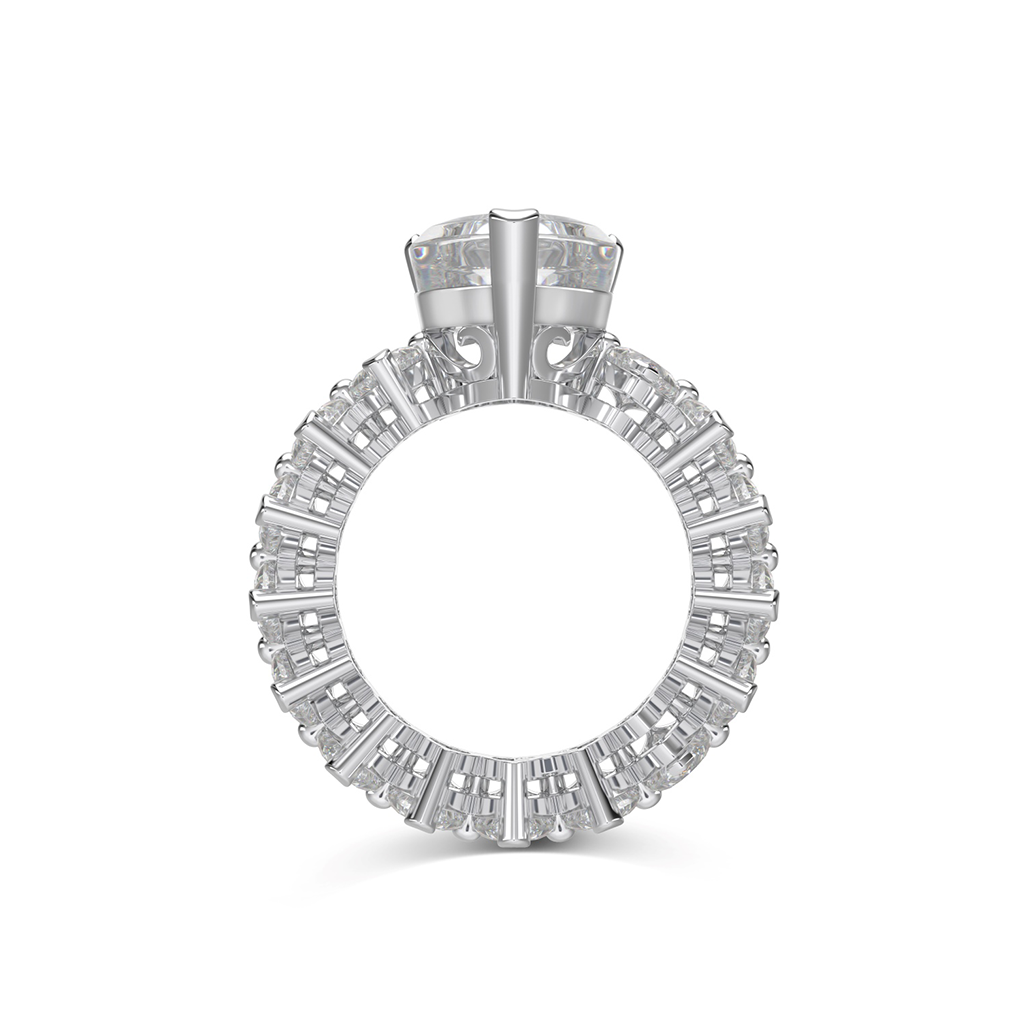 Damaris Herz Verlobungsring - Geonea