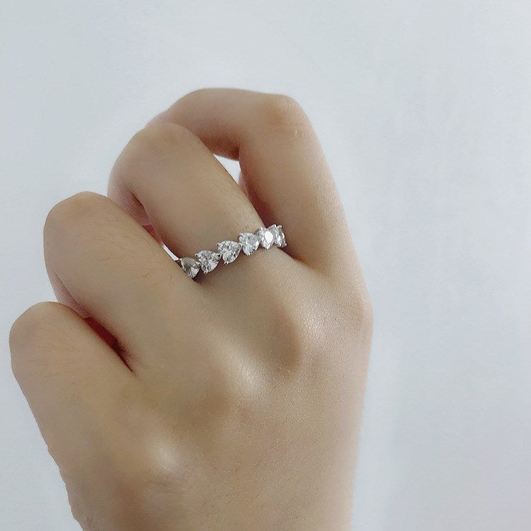 Elisheba Zirconia Herzring - Geonea