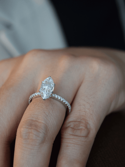 Talitha Marquiseschliff Verlobungsring - Geonea