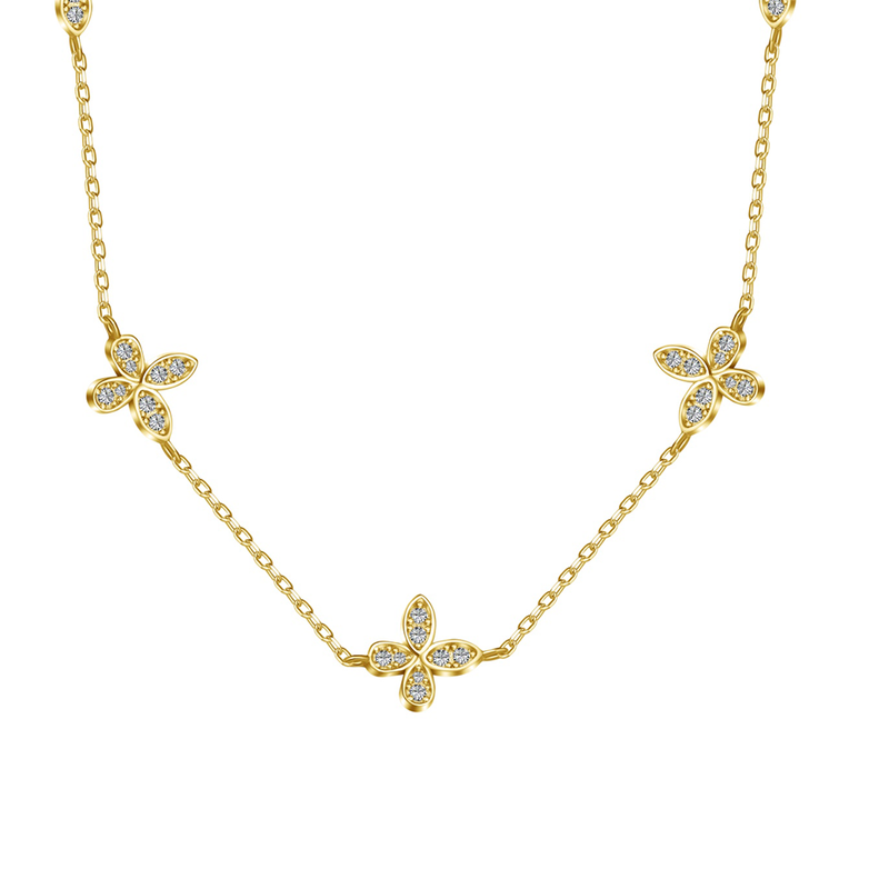 Avital Delicate Butterfly Necklace