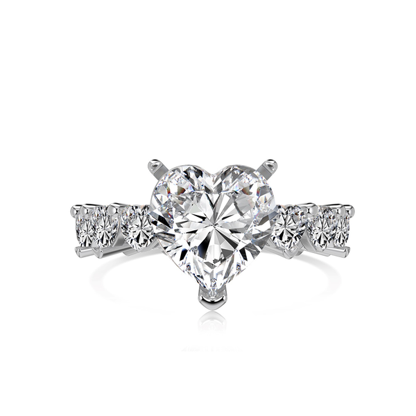 Damaris Herz Verlobungsring - Geonea