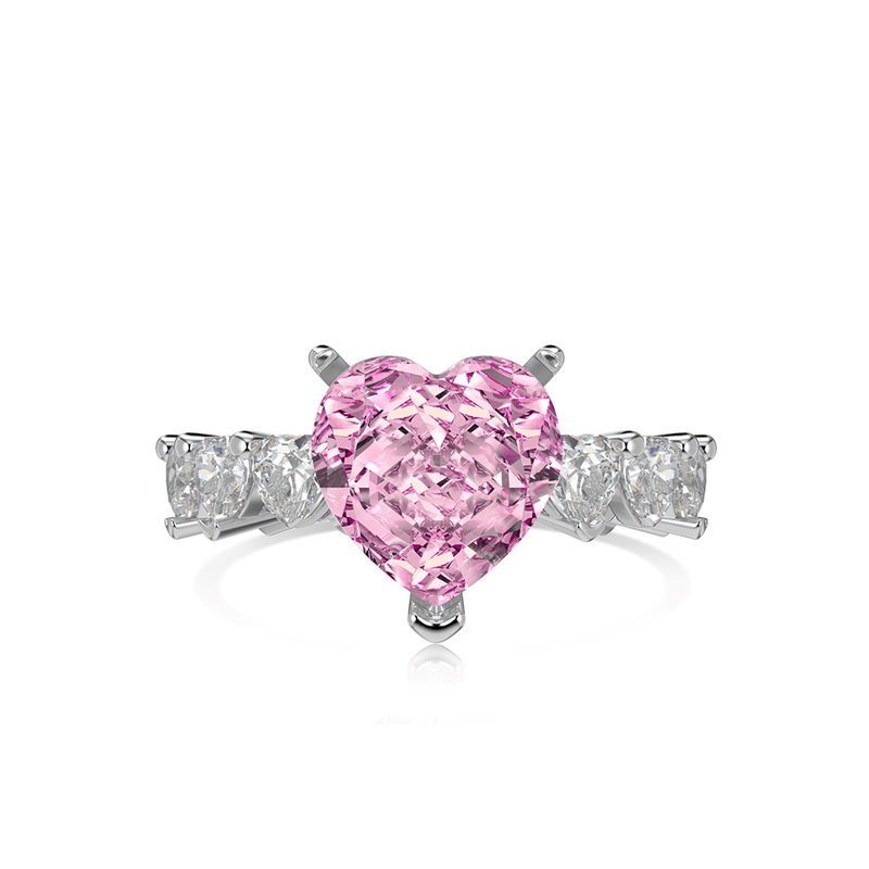 Diana Heart-Shaped Engagement Ring
