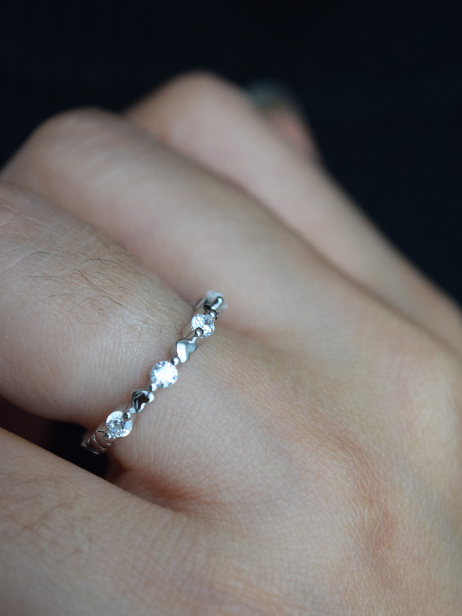 Aysha Eternity Ring - Geonea