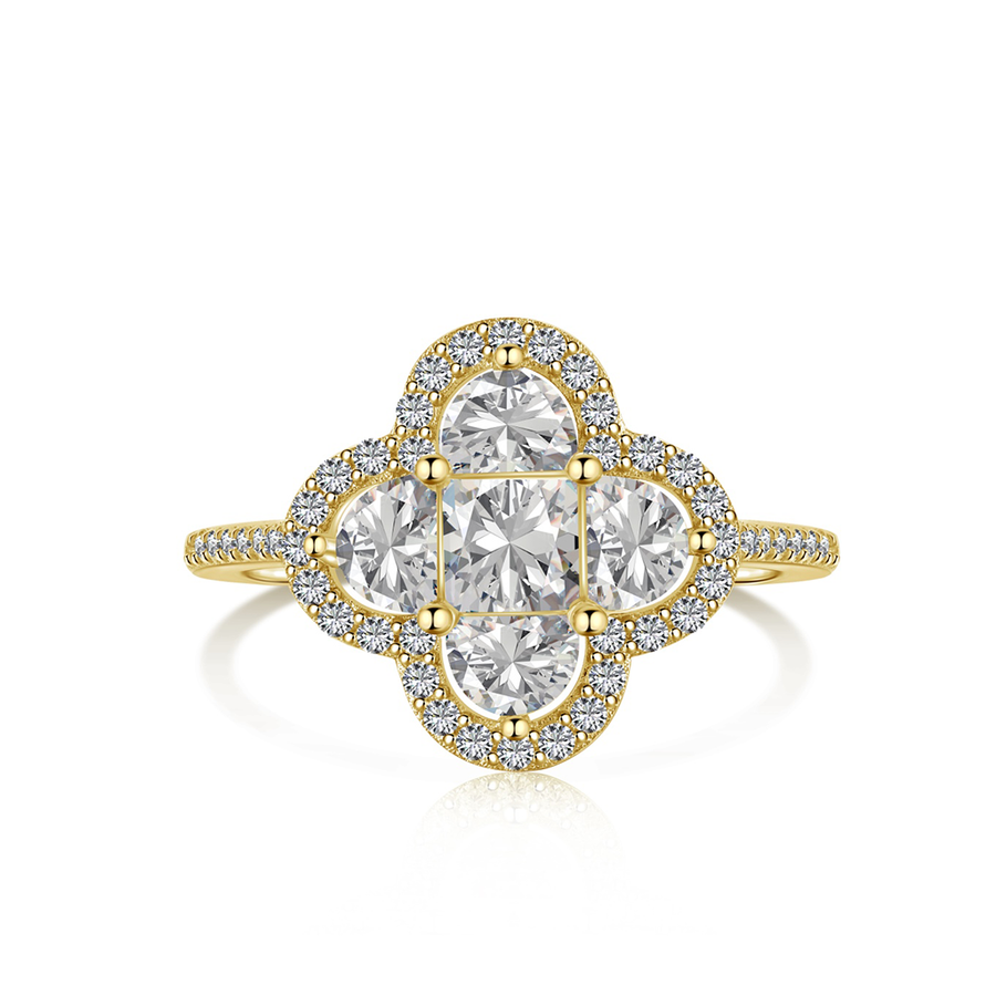 Sarai Clover Leaf Ring