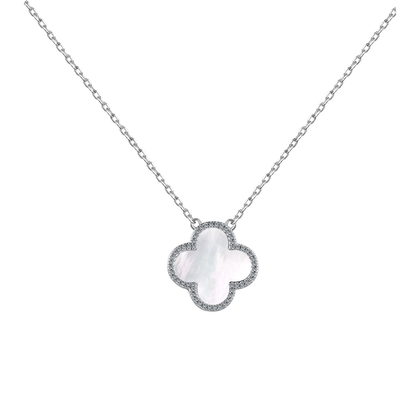 Kleeblatt Halskette -Mary