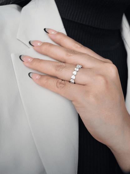 Elisheba Zirconia Herzring - Geonea