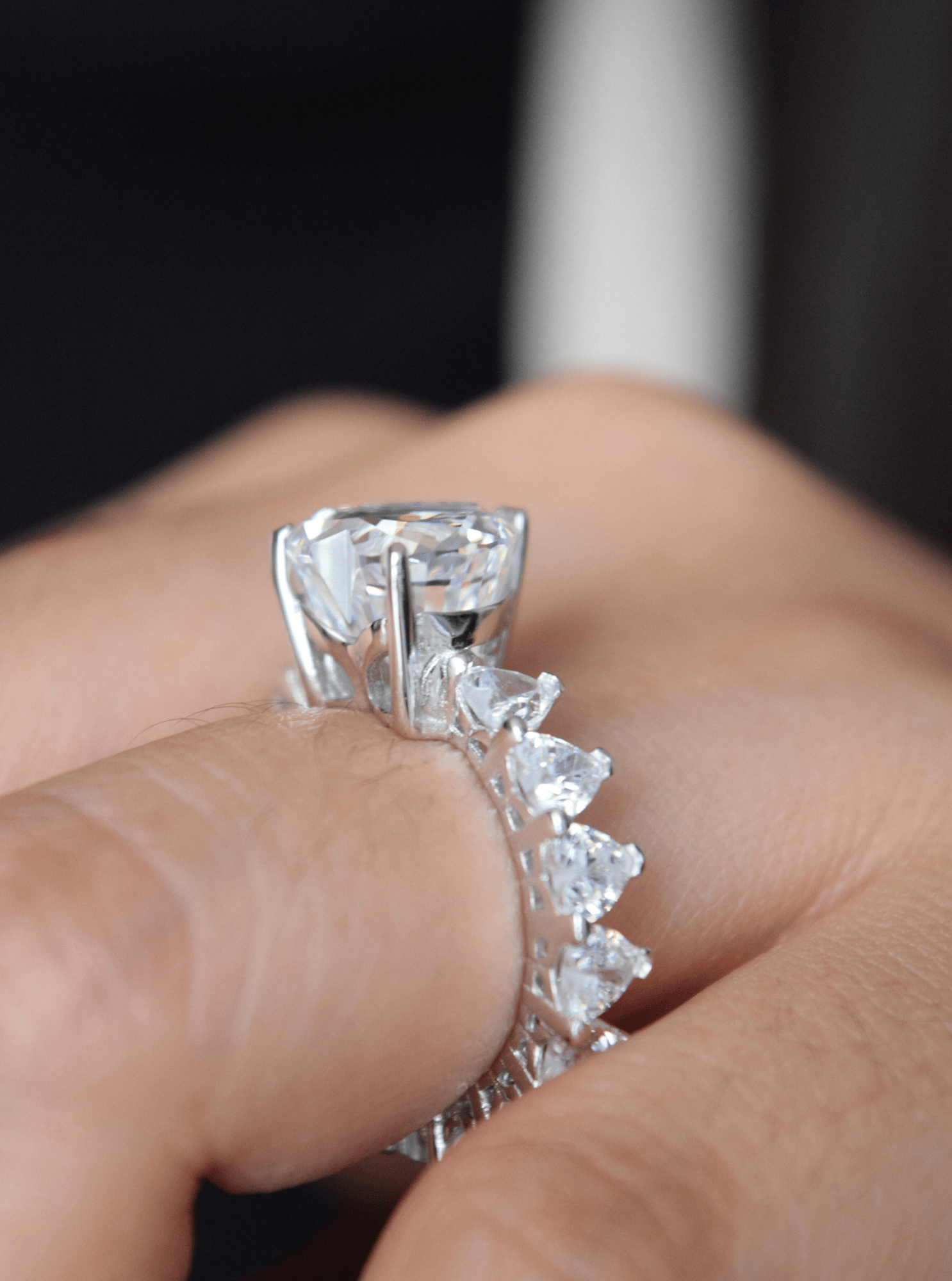 Damaris Herz Verlobungsring - Geonea