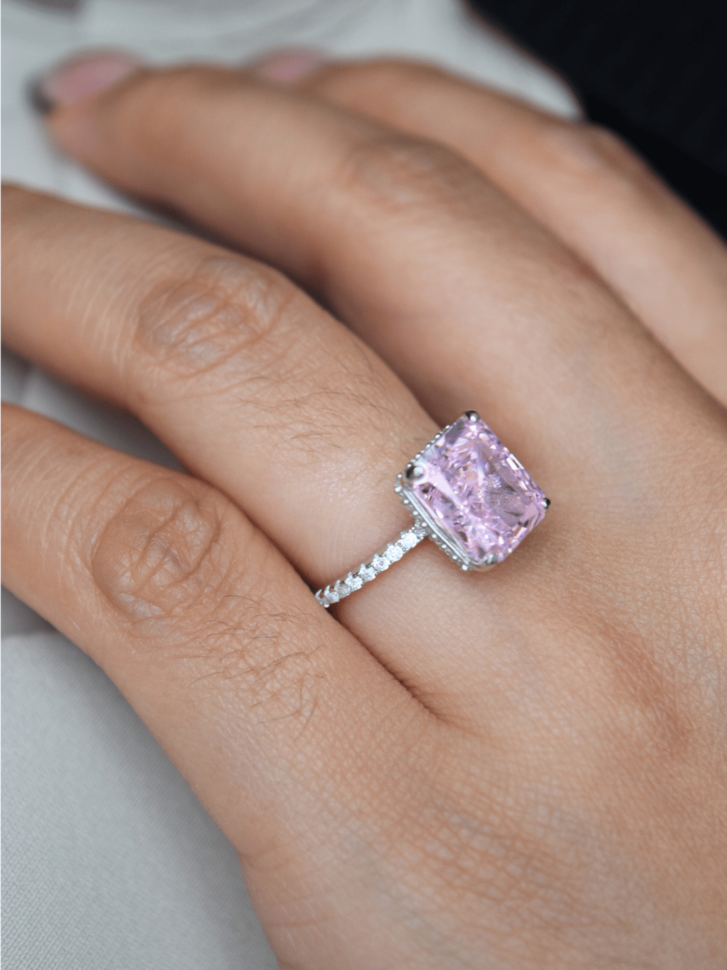 Tamara Verlobungsring Zirkon - Geonea