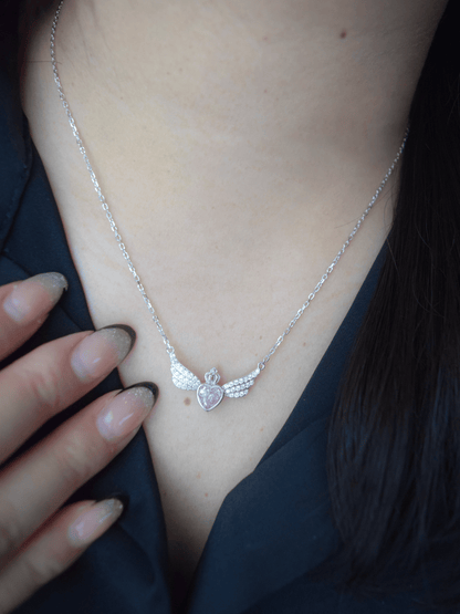 Hodiah Engelsflügel Halskette - Geonea