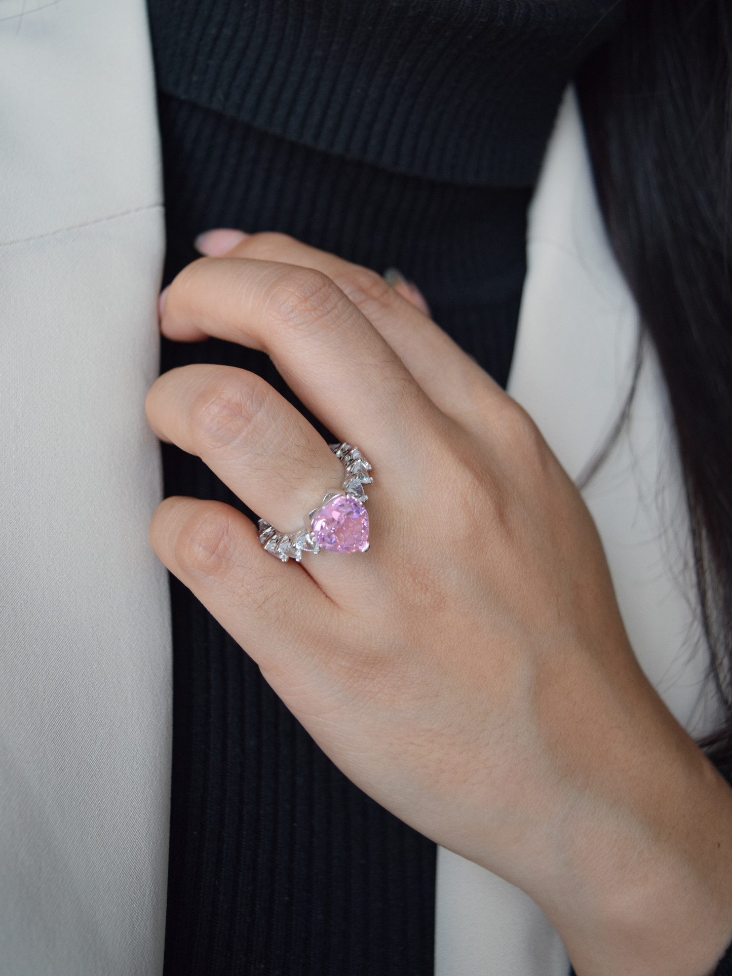 Diana Herz Verlobungsring - Geonea