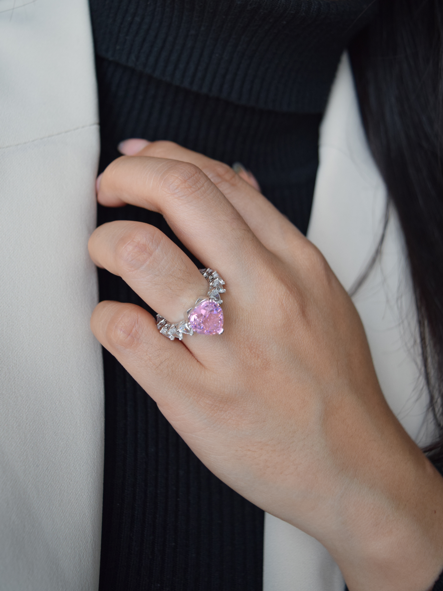 Diana Herz Verlobungsring - Geonea