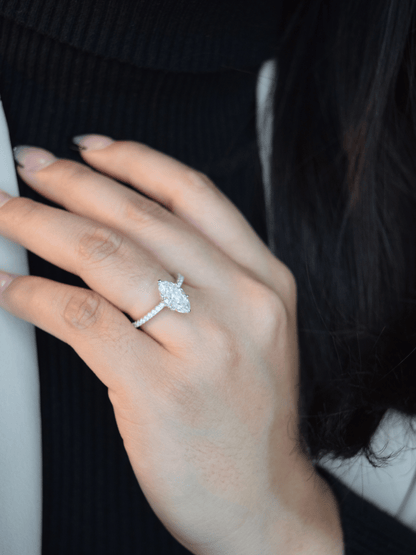 Talitha Marquiseschliff Verlobungsring - Geonea