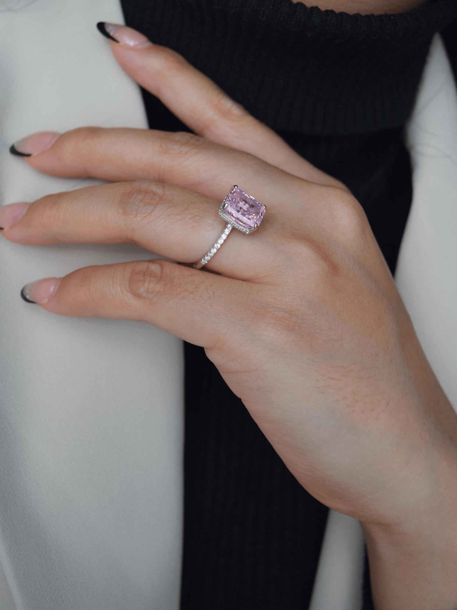 Tamara Verlobungsring Zirkon - Geonea