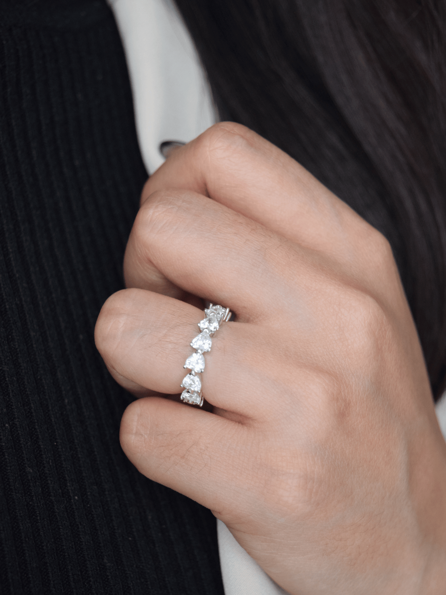 Elisheba Zirconia Herzring - Geonea