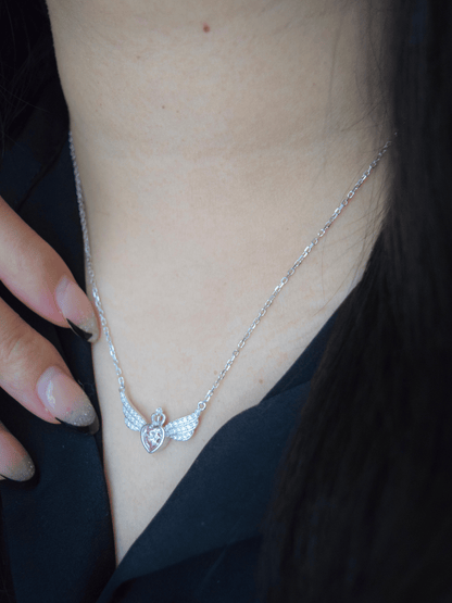 Hodiah Engelsflügel Halskette - Geonea