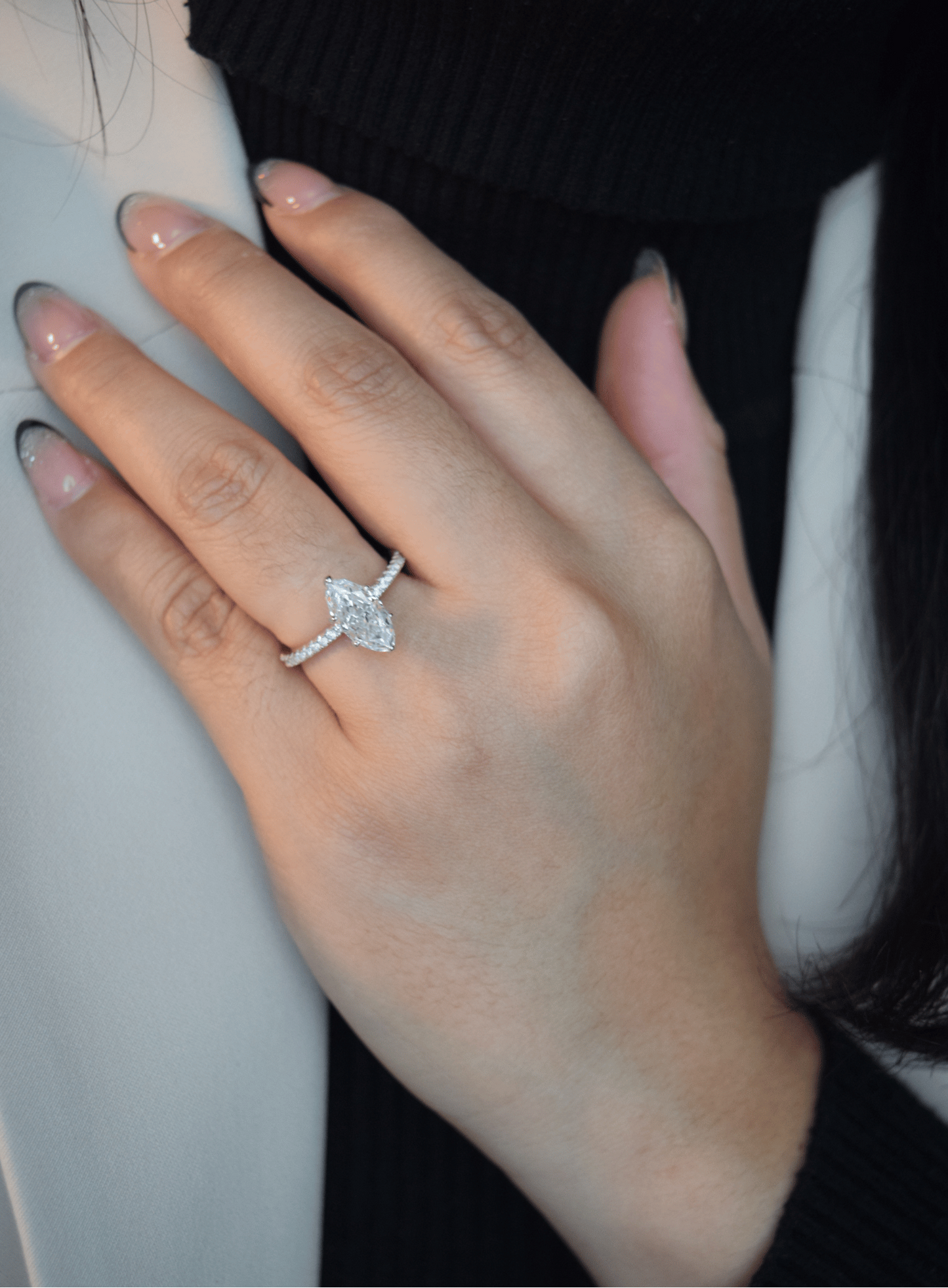 Talitha Marquiseschliff Verlobungsring - Geonea