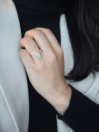 Talitha Marquiseschliff Verlobungsring - Geonea