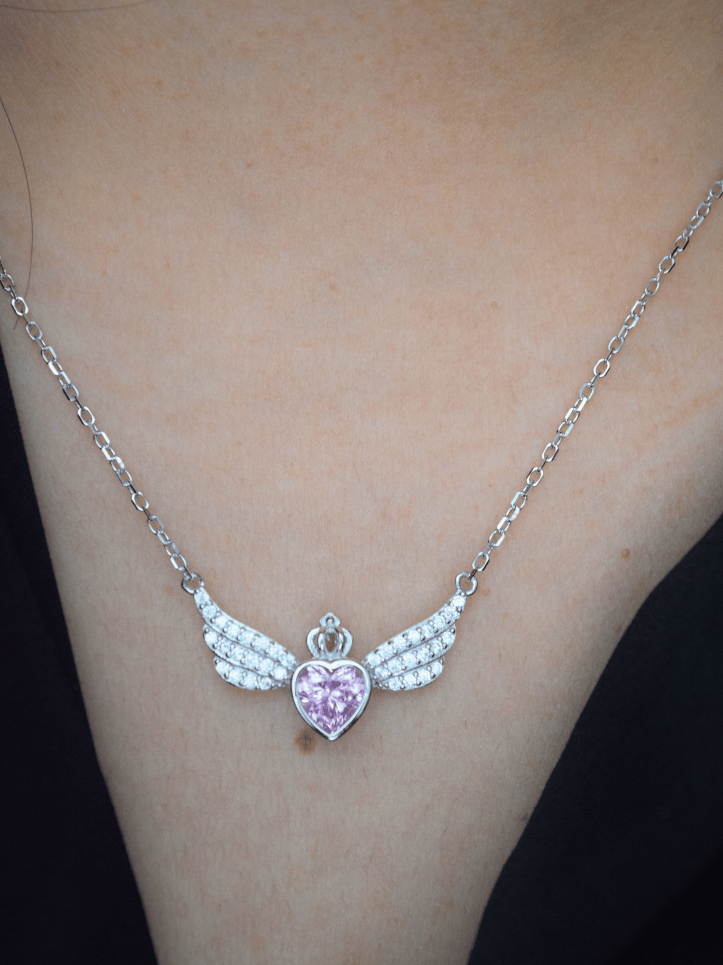 Hodiah Engelsflügel Halskette - Geonea