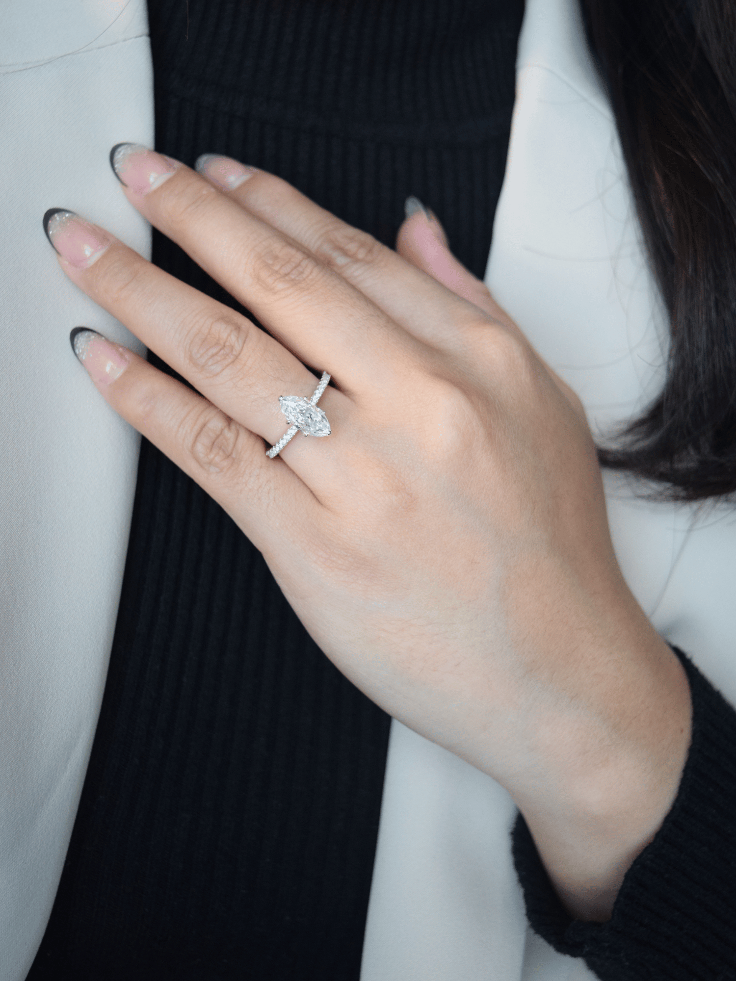 Talitha Marquiseschliff Verlobungsring - Geonea