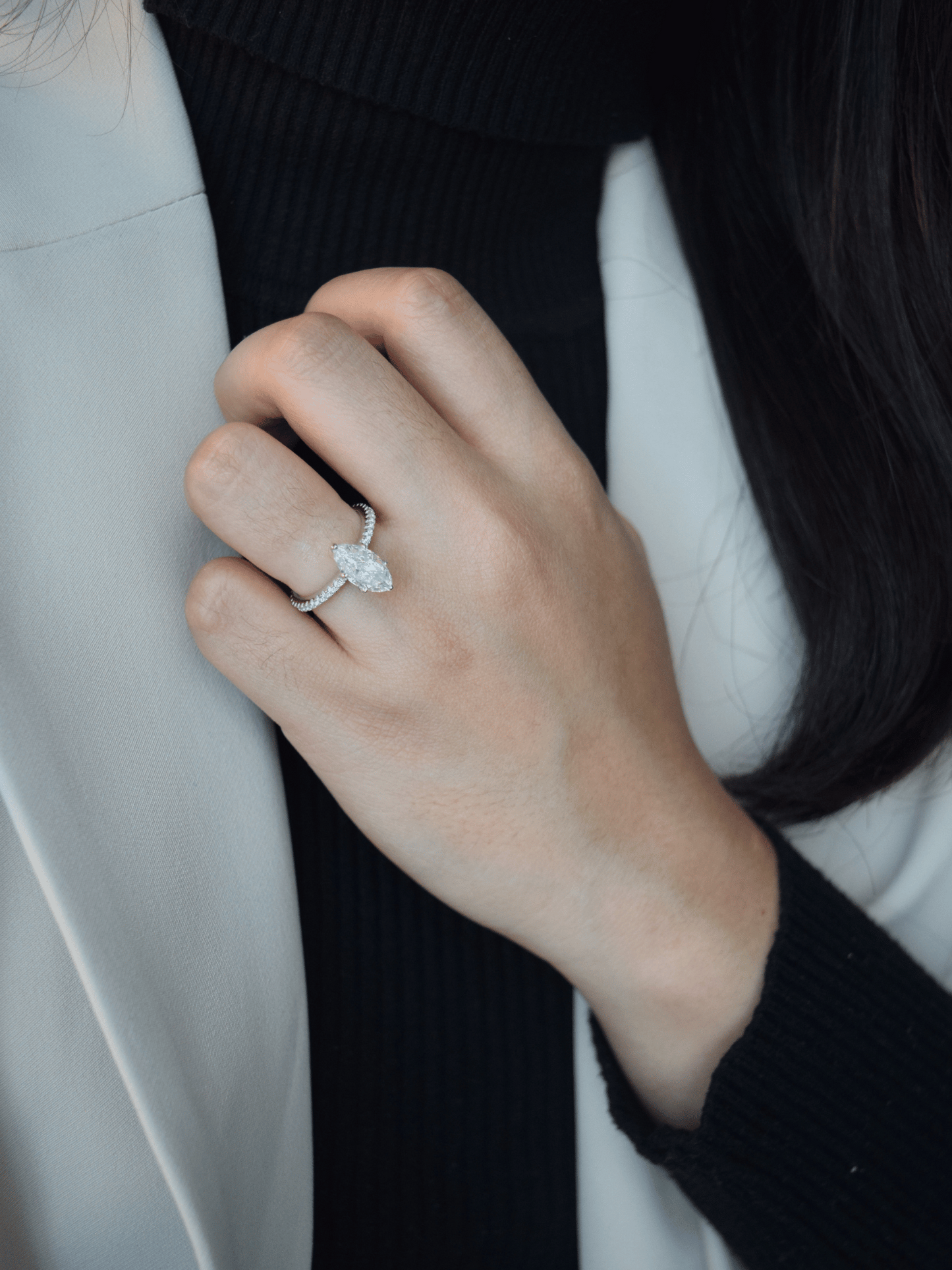 Talitha Marquiseschliff Verlobungsring - Geonea