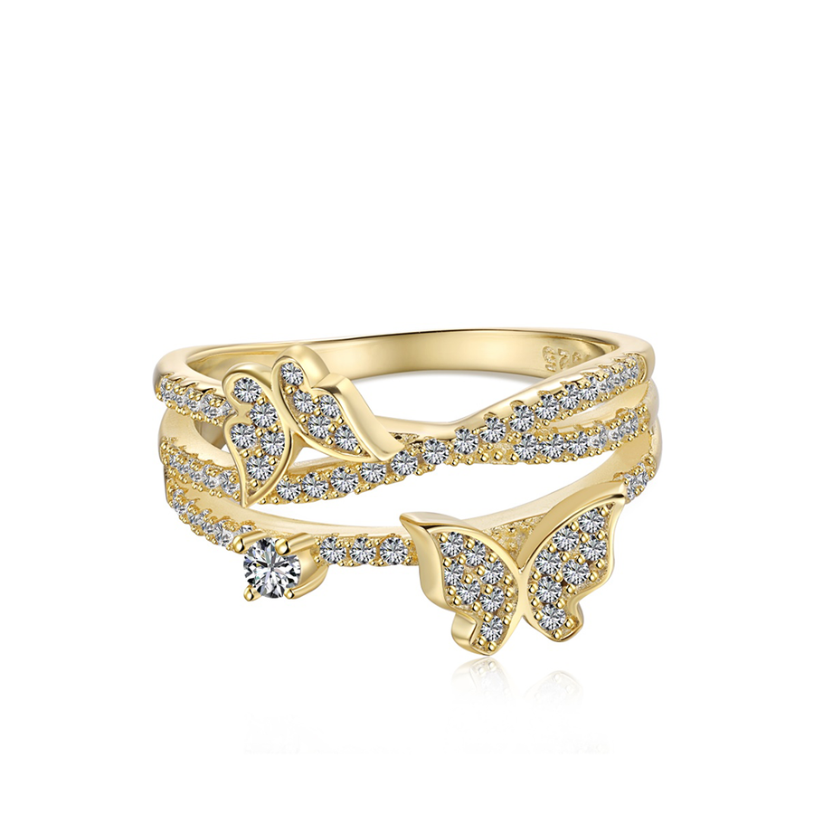 Adina Butterfly Design Ring