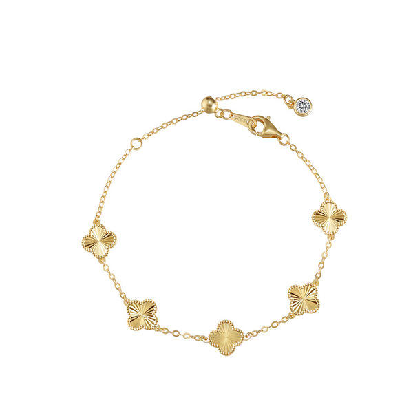 Kleeblatt Armband Gold – Armband mit Kleeblatt Schmuck