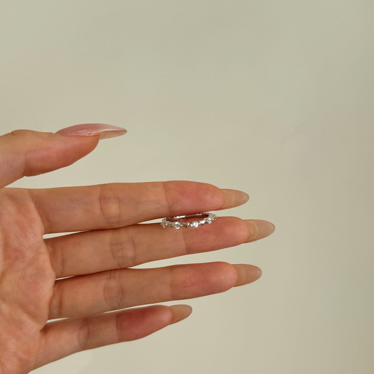 Aysha Eternity Ring - Geonea
