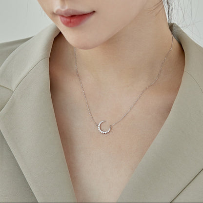 Mahlah Mondschein-Halskette - Geonea