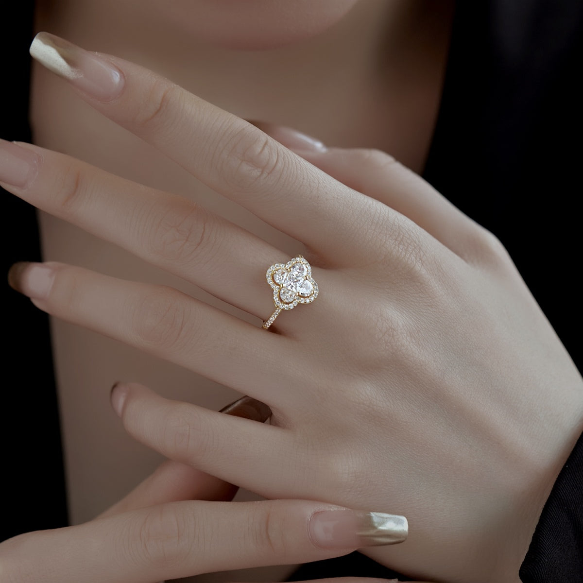 Anello Quadrifoglio Sarai