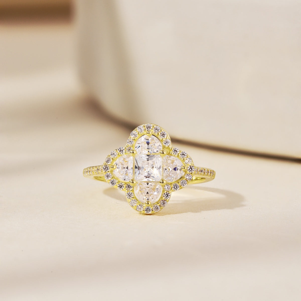 Anello Quadrifoglio Sarai