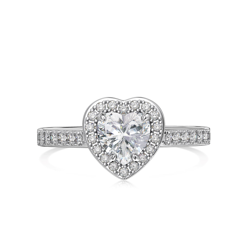 Zemira Elegant Heart Ring