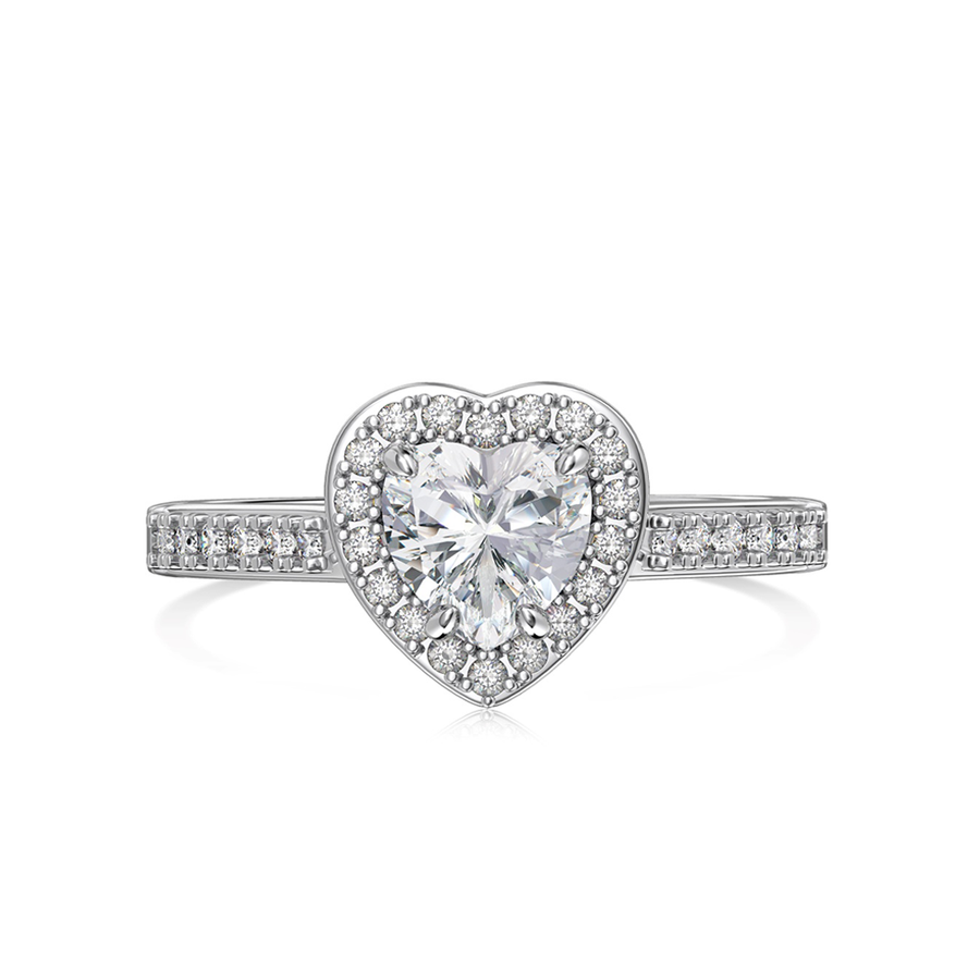 Zemira Elegant Heart Ring